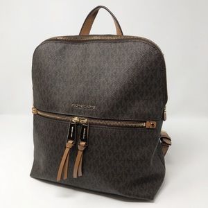 MICHAEL KORS SIGNATURE logo Backpack / Purse